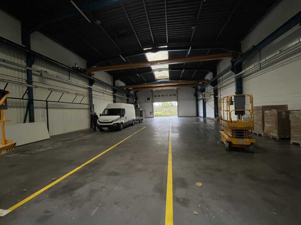 Agrandissement de l'atelier