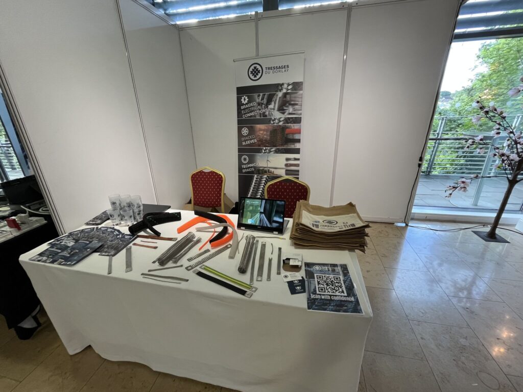 Salon en Irlande Tressages du Dorlay - développement industriel 2025